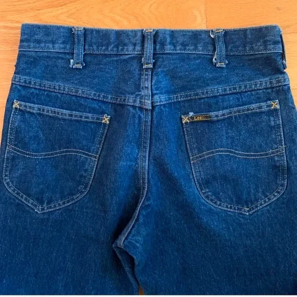 70s Bootcut Flare Lee Riders Jeans - Picture 3 of 5